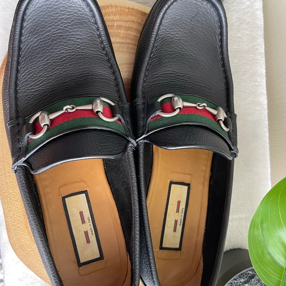 Gucci men’s Horsebit Loafers size US 9 - Picture 13 of 16